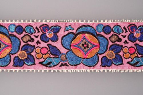 Seidenband, Dekorband