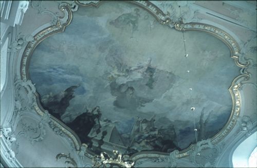Fotografie, Arlesheim, Dom, Deckenmalerei