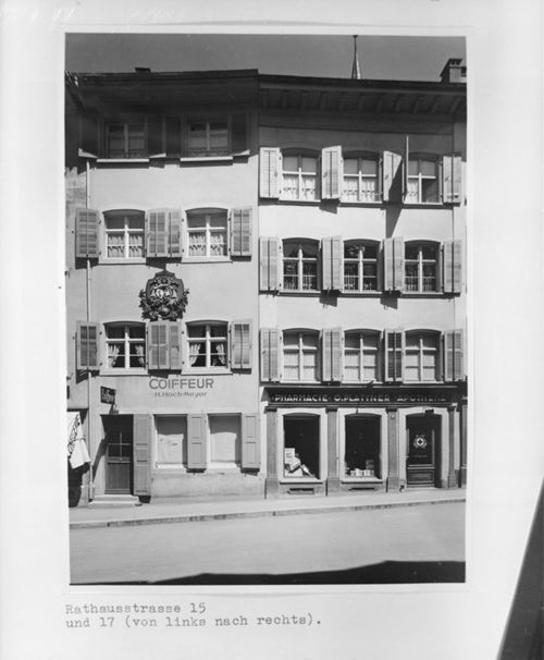 Fotografie, Liestal, Rathausstrasse 15, 17