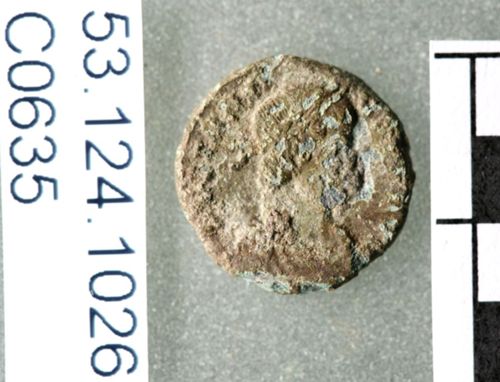 Münze, AE4, Constans