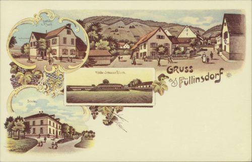 Fotografie, Dorfansichten Füllinsdorf
