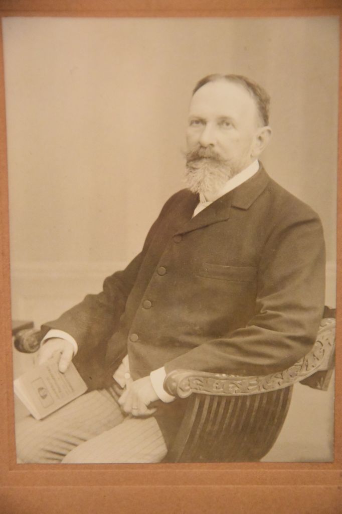 Portrait des Freundes Carl Spitteler