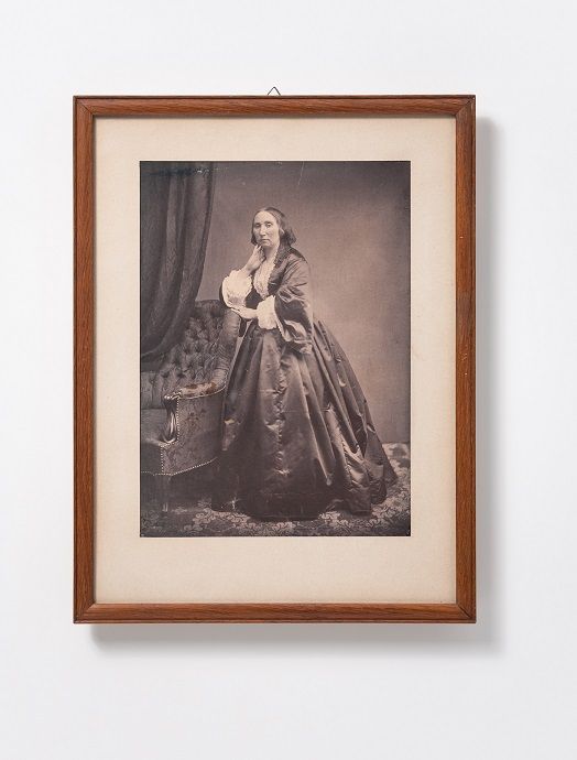 Fotografie von Emma Herwegh, Emma Herwegh um 1865