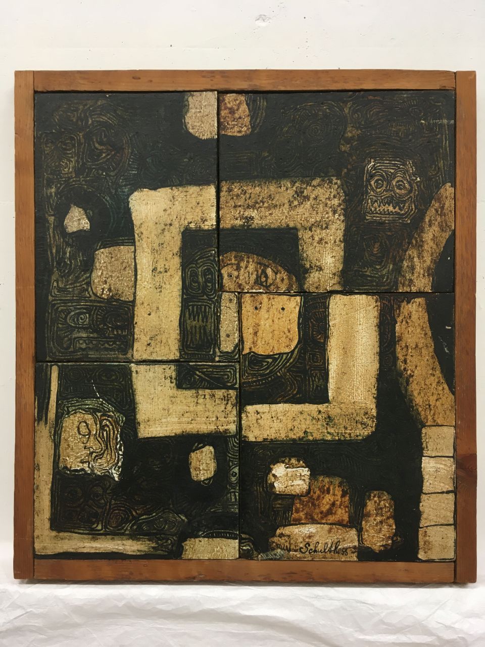 Schuldhess, Jörg Shimon - Gemälde, Traumfigur