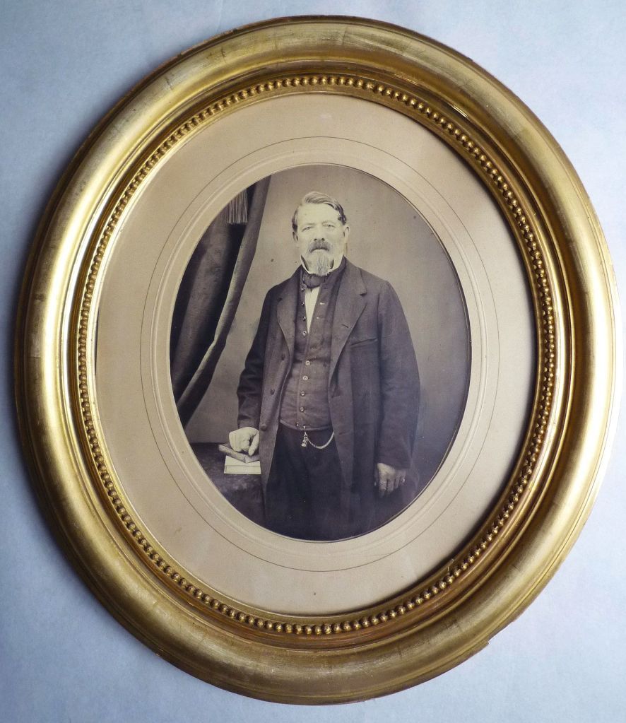 Fotografie, Portrait von Karl Spitteler-Brodbeck