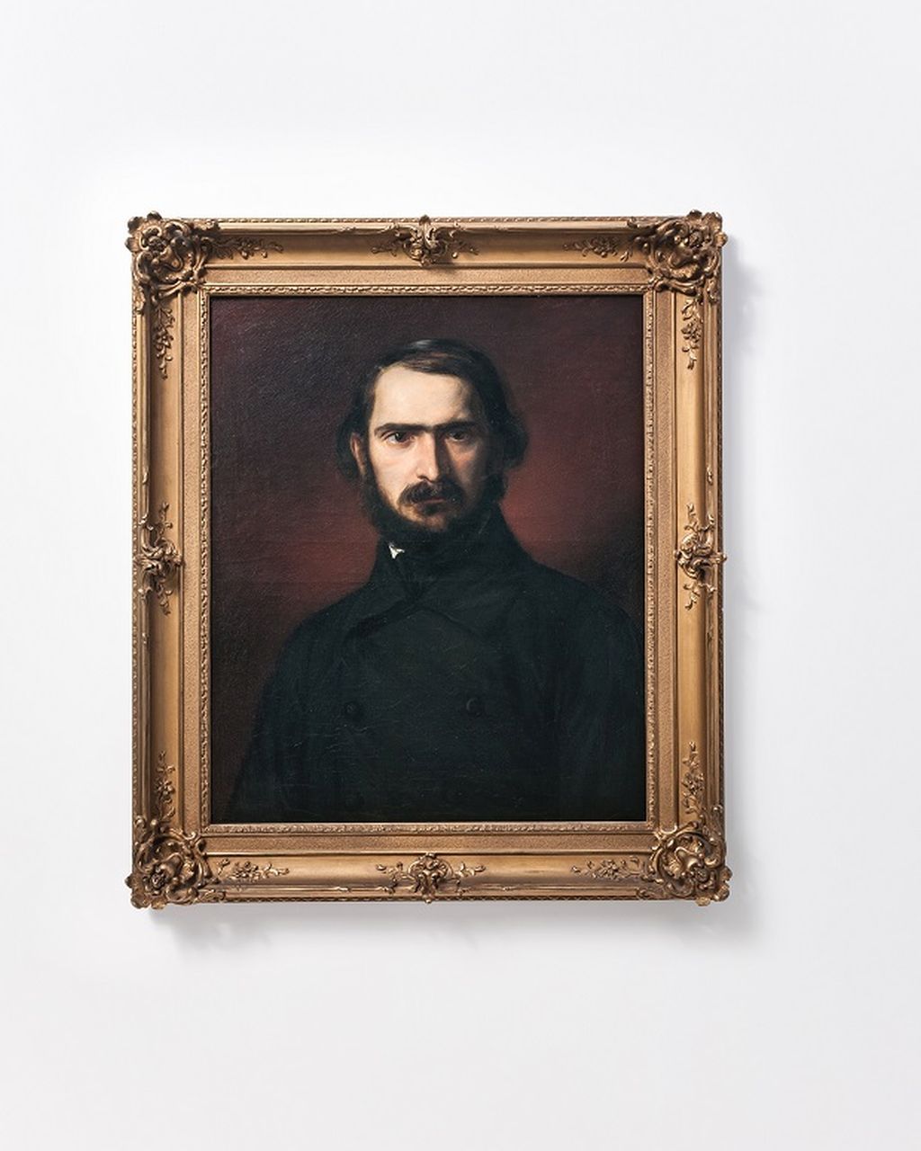 Rahl, Karl - Bild: Ölgemälde, Portrait von Georg Herwegh