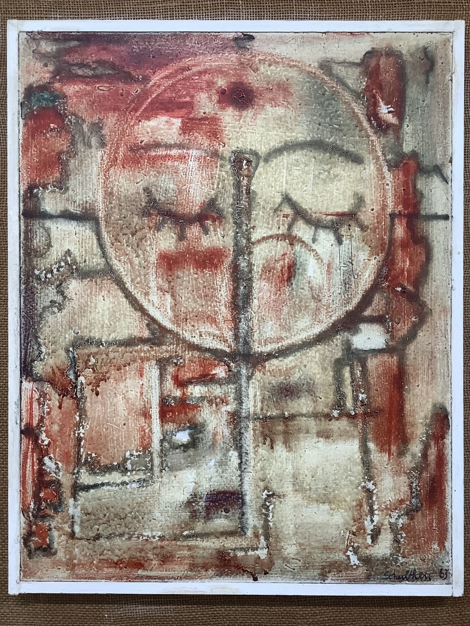 Schuldhess, Jörg Shimon - Gemälde, Sonnengesicht