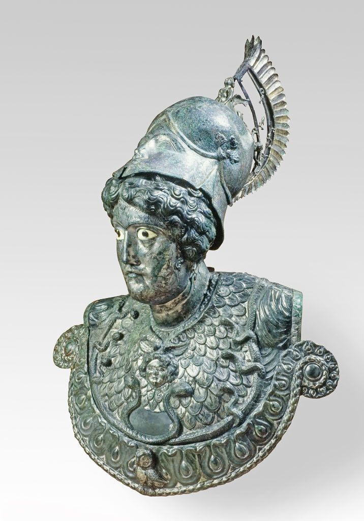 Minerva Bronzebüste