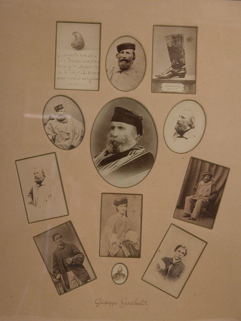 Fotografie, Fotocollage zu Giuseppe Garibaldi