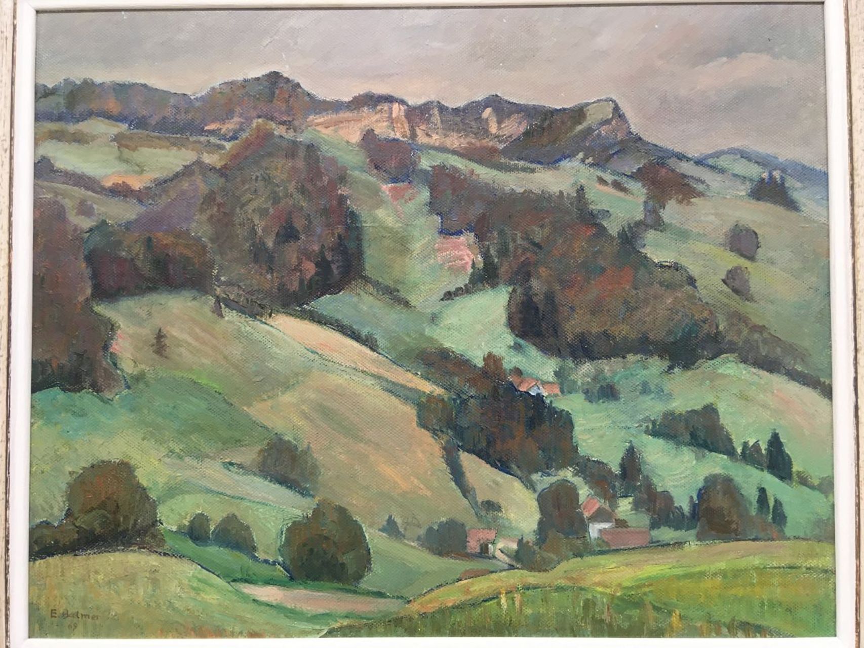 Balmer, Eduard - Gemälde, Lauchfluh