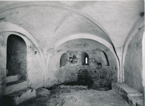Fotografie, Schlosskirche Spiez, Krypta