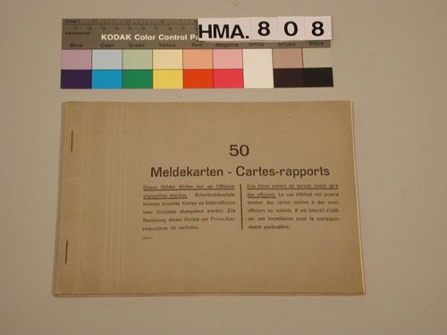 Block: Meldekarten