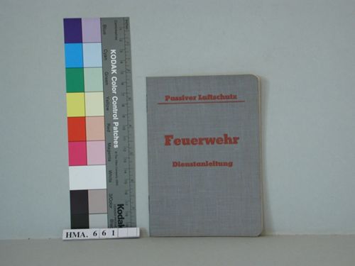 Buch: Passiver Luftschutz Feuerwehr Dienstanleitung