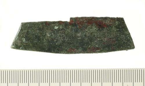Fragment einer Gussbronze