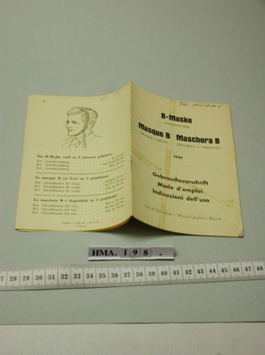 Gebrauchsvorschrift: B-Maske
