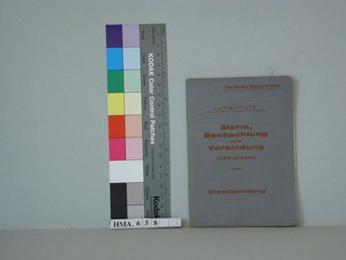 Buch: Luftschutz Alarm, Beobachtung und Verbindung (ABV-Dienst)