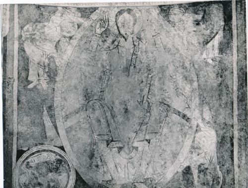 Fotografie, Schlosskirche Spiez, Christus in der Mandorla