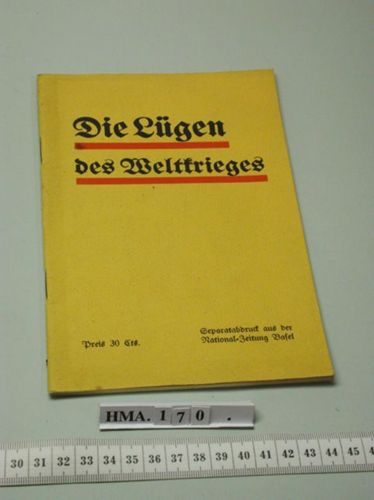 Die Lügen des Weltkrieges