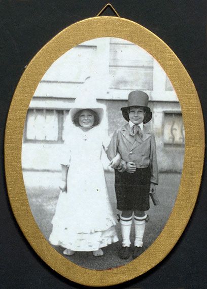 Fotografie, Schultheater im Biedermeierstil