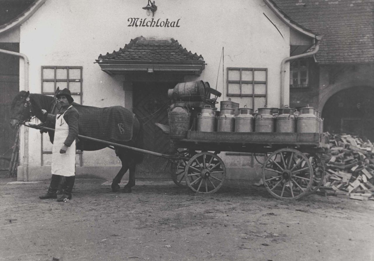 Fotografie, Milchführer Johannes Schenk-Dietrich