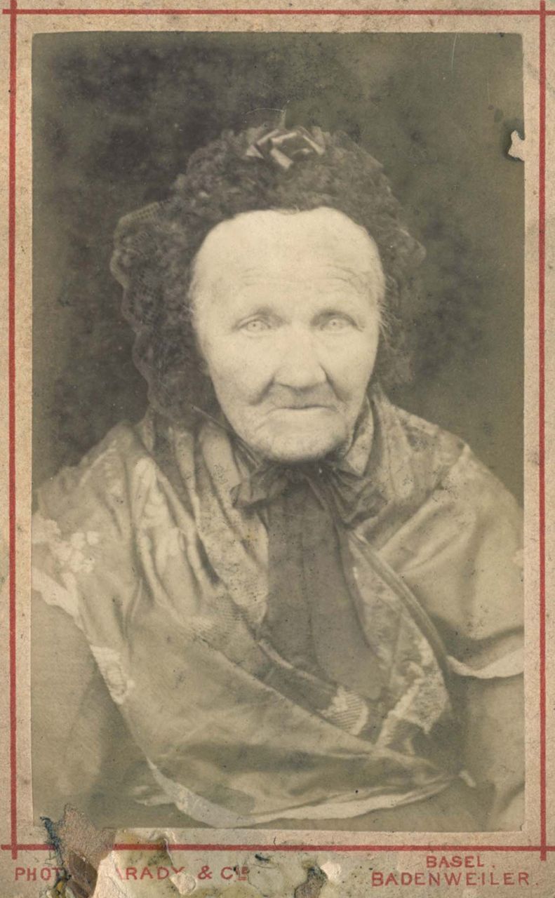 Fotografie, Verena Spänhauer, geb. Seiler (1811-1893)