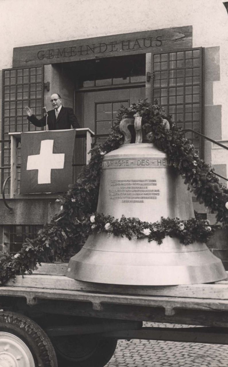 Fotografie, Glockenweihe und -aufzug St. Arbogast