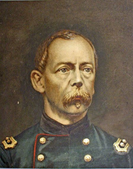 Karl Jauslin (1842-1904) - Malerei, Bildnis General Herzog